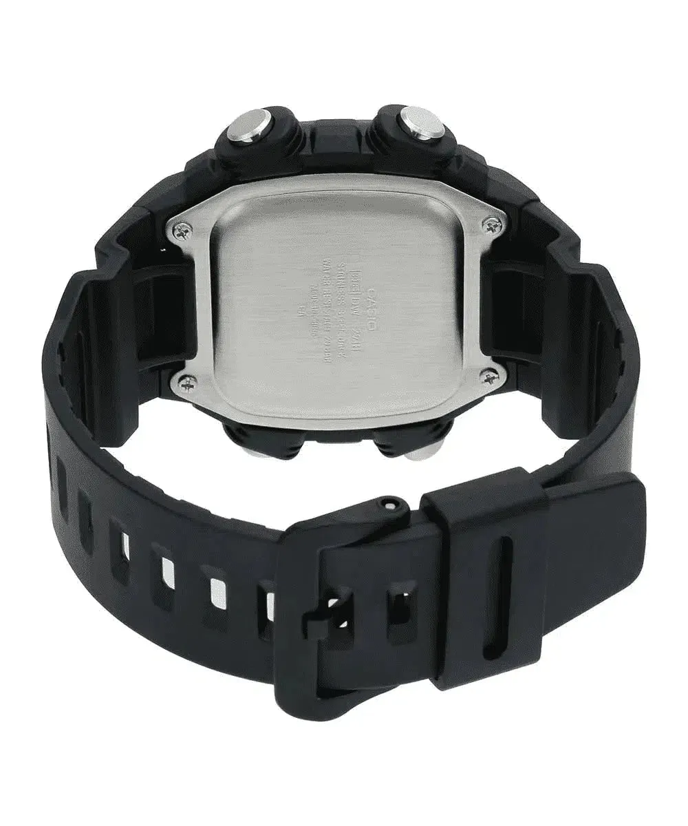 Casio DW-291H-1A Black Resin Watch for Men