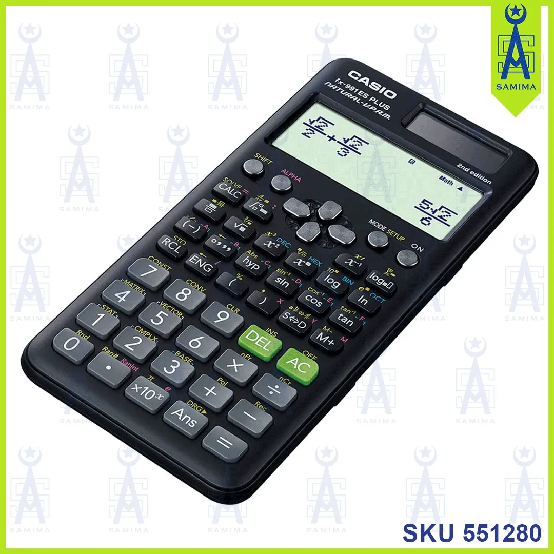 CASIO FX-991ES PLUS SCIENTIFIC CALCULATOR 2'ND EDI