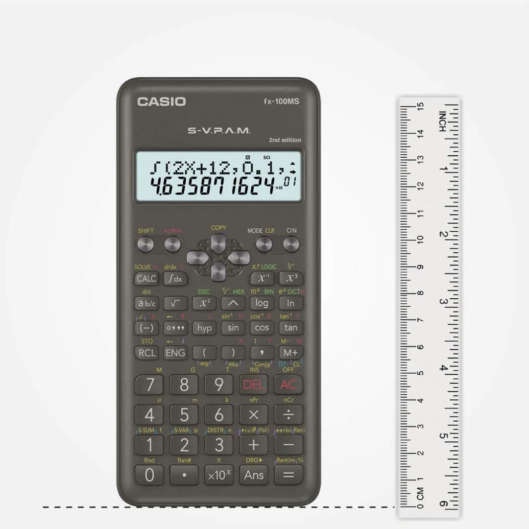 Casio FX100MS Scientific Calculator Portable ( Pack of 1 )