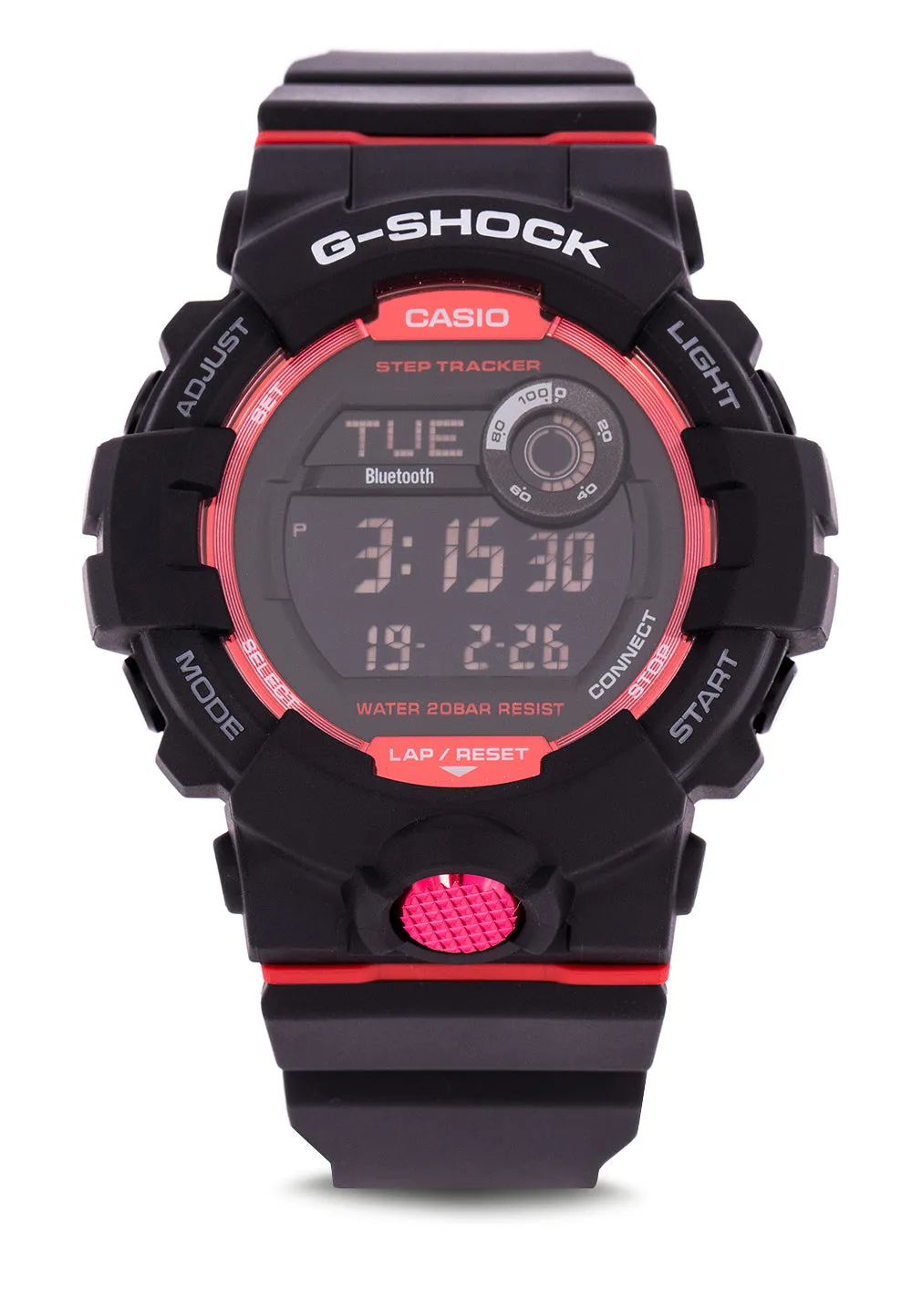 Casio G-shock GBD-800-1D Bluetooth Digital Rubber Strap Watch For Men