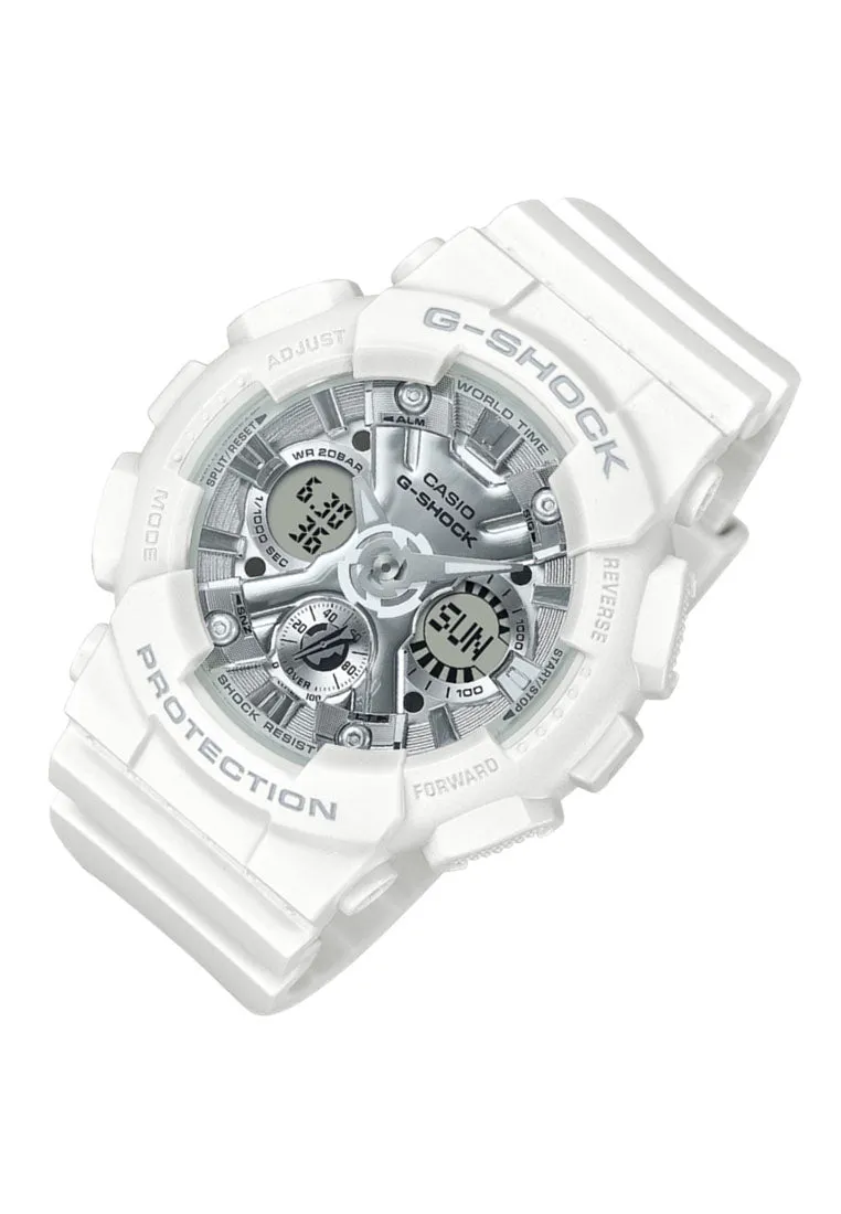 Casio G-shock GMA-S120VA-7A Digital Analog Rubber Strap Watch for Women