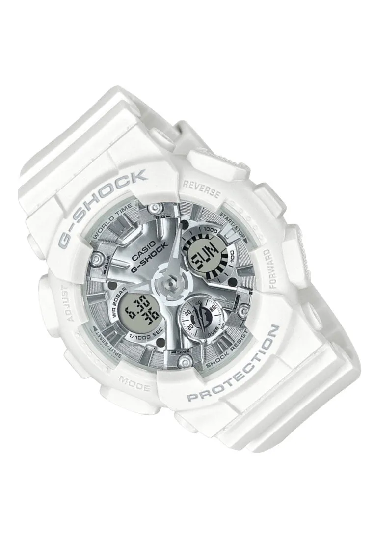 Casio G-shock GMA-S120VA-7A Digital Analog Rubber Strap Watch for Women