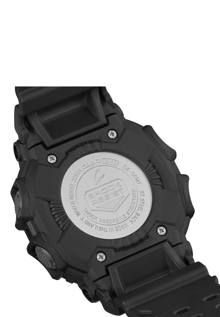 Casio G-shock GX-56MF-1DR Digital Rubber Strap Solar Watch for Men