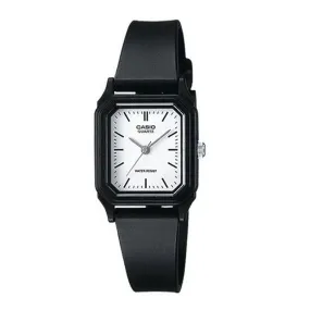 Casio LQ-142-7EDF Black Rubber Strap Watch for Women