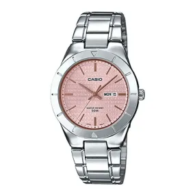 Casio LTP-1410D-4A2 Silver Stainless Watch for Women