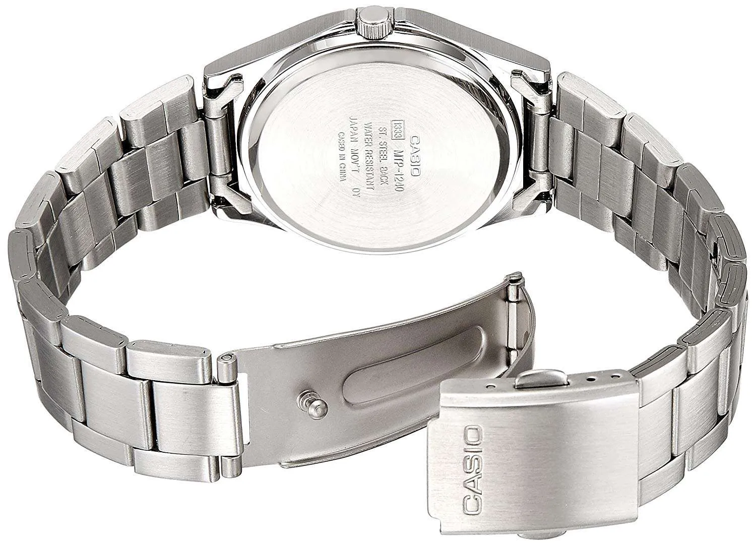 Casio MTP-1303D-7BVDF Silver Stainless Steel Strap Watch for Men