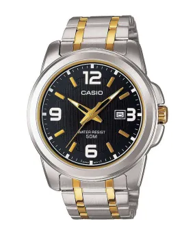 Casio MTP-1314SG-1AVDF Two Tone Stainless Steel Strap Watch for Men