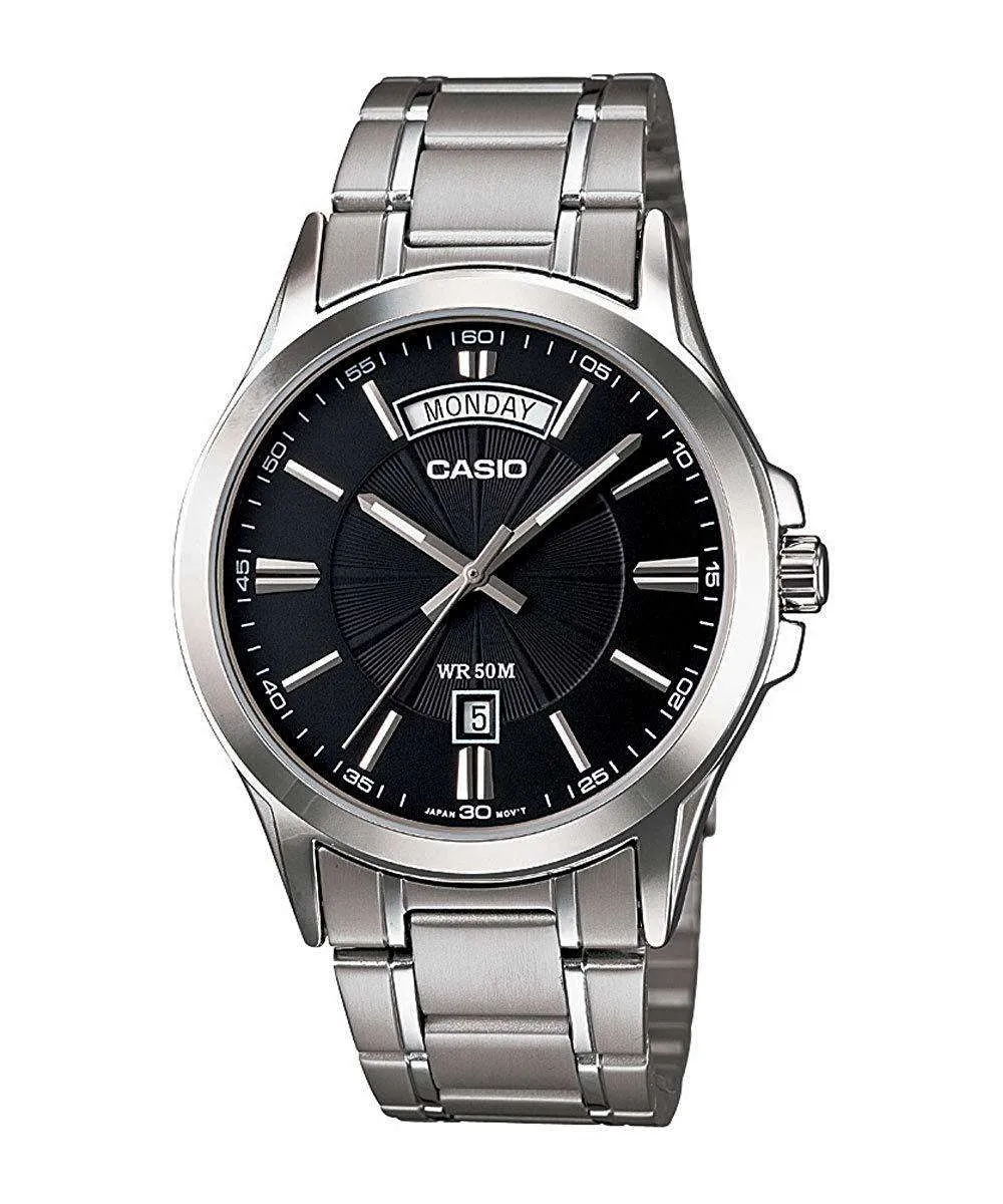 Casio MTP-1381D-1AVDF Silver Stainless Watch for Men