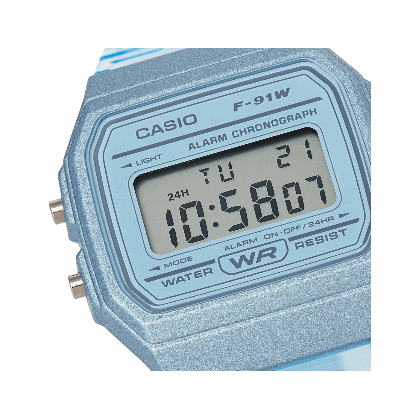 Casio Vintage Sky Blue Digital Watch