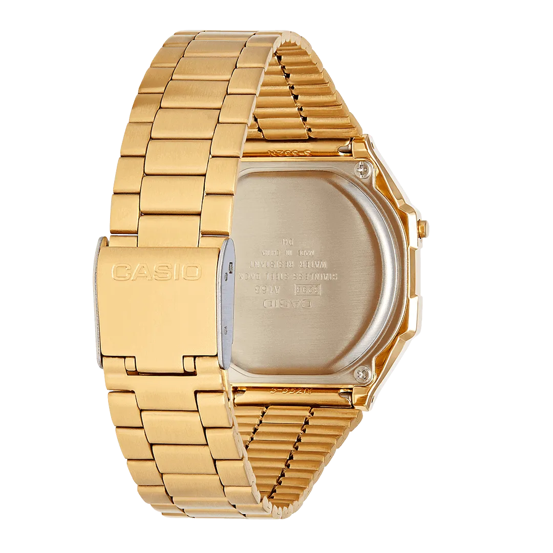 Casio Vintage Unisex Gold Watch A168WG-9EF