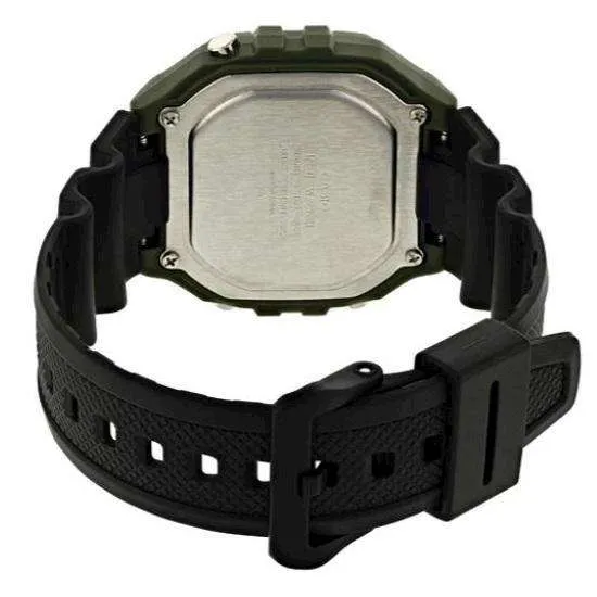 Casio W-218H-3A Green Resin Watch for Men