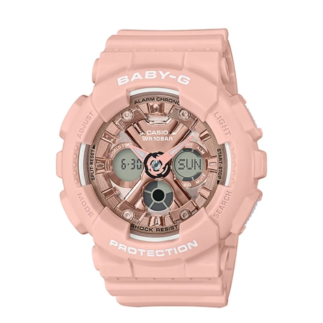 CASIO Women Baby-G Analog-Digital Watch BA-130-4AER