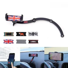 Cell Phone Holder Accessories For Mini Cooper R55 R56 R57 R58 R59 R60 R61 Mobile Phone Mount Holder