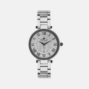 Chic Silver Analog Women Stainless Steel Watch 7502T-M1403