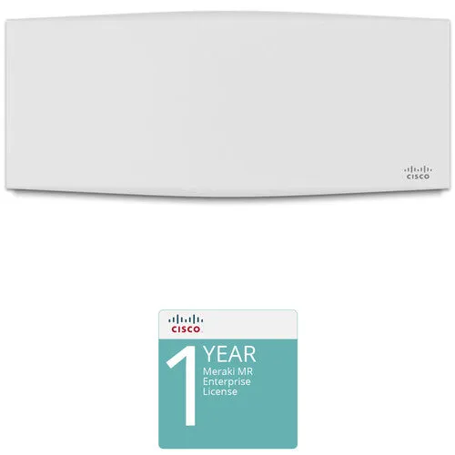 Cisco MR56 802.11ax 8 x 8 MU-MIMO Dual-Band Access Point Kit with 1-Year Enterprise License and Support