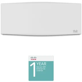 Cisco MR56 802.11ax 8 x 8 MU-MIMO Dual-Band Access Point Kit with 1-Year Enterprise License and Support