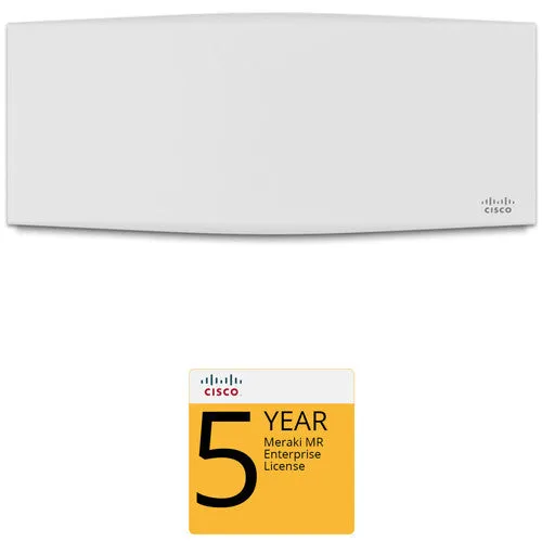 Cisco MR56 802.11ax 8 x 8 MU-MIMO Dual-Band Access Point Kit with 5-Year Enterprise License and Support