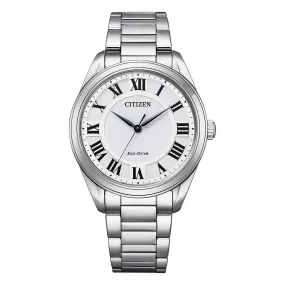 Citizen Dress Eco-Drive Women's White Watch EM0970-53A