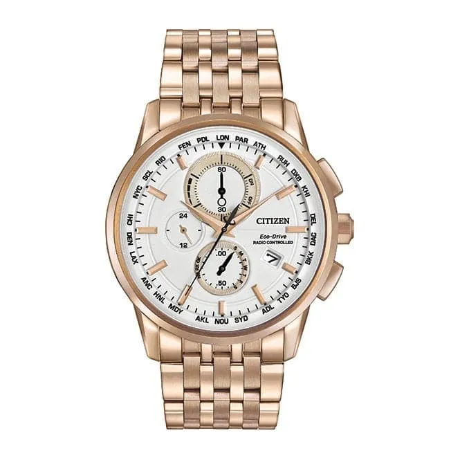 Citizen Gents Eco Drive World Chronograph Watch AT8113-55A