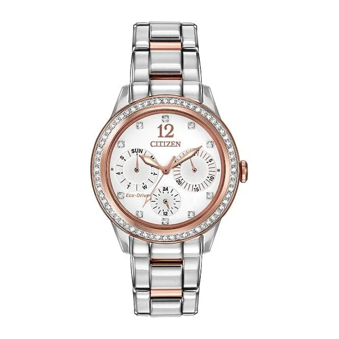 Citizen Ladies Eco Drive Silhouette Crystal Watch FD2016-51A