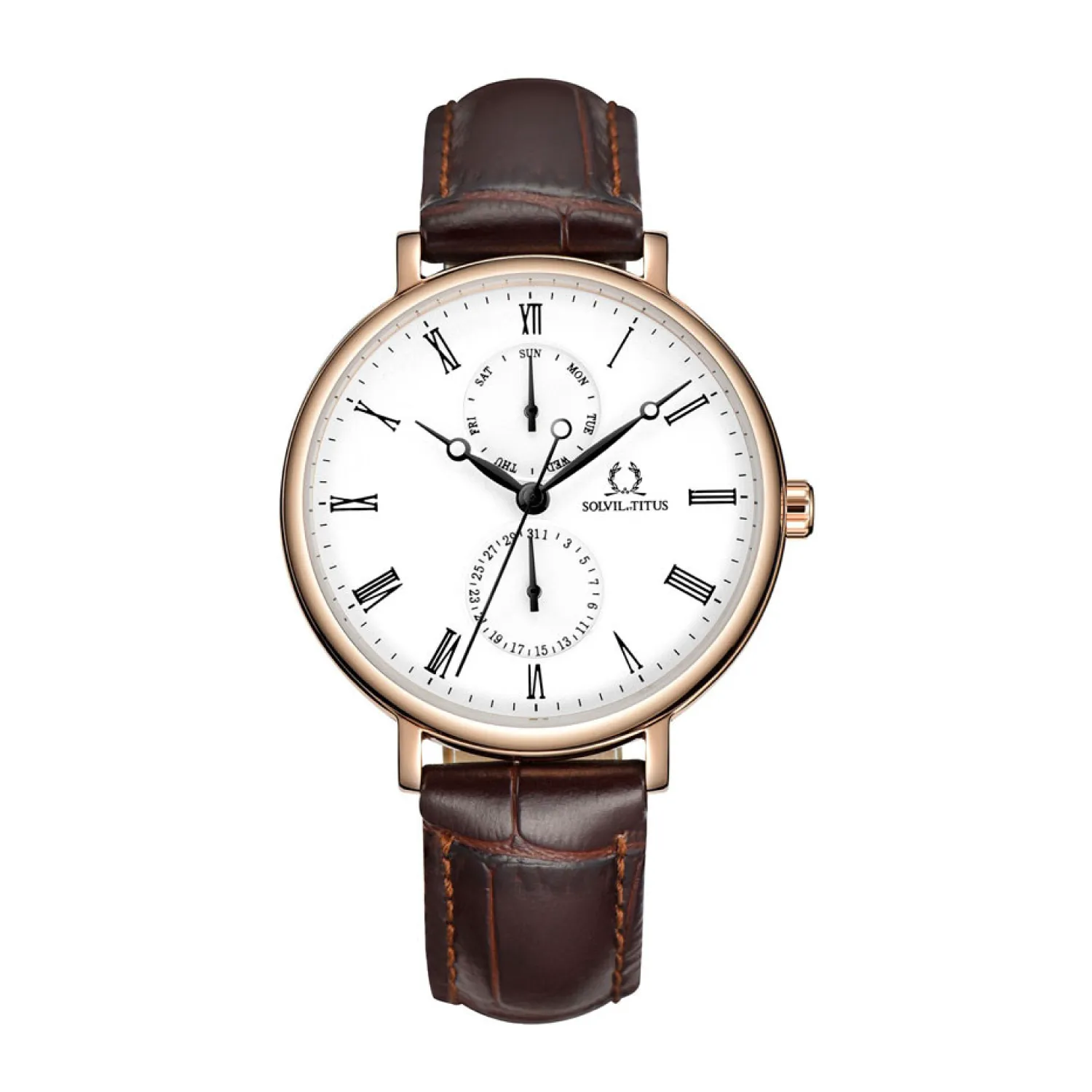 Classicist Multi-Function Quartz Leather Women Watch W06-03199-002