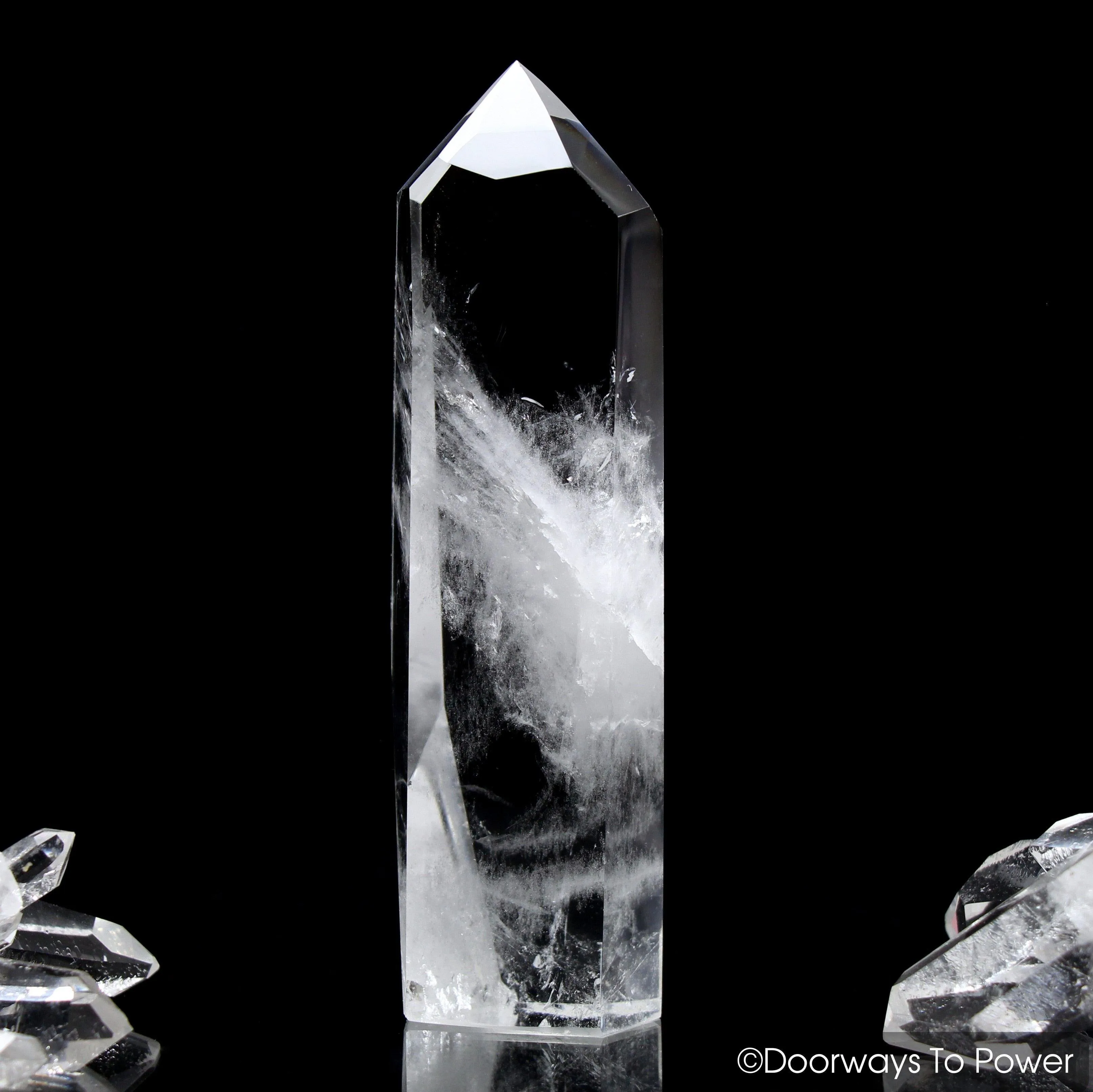 Clear Quartz Manifest Spirit Isis Crystal Point