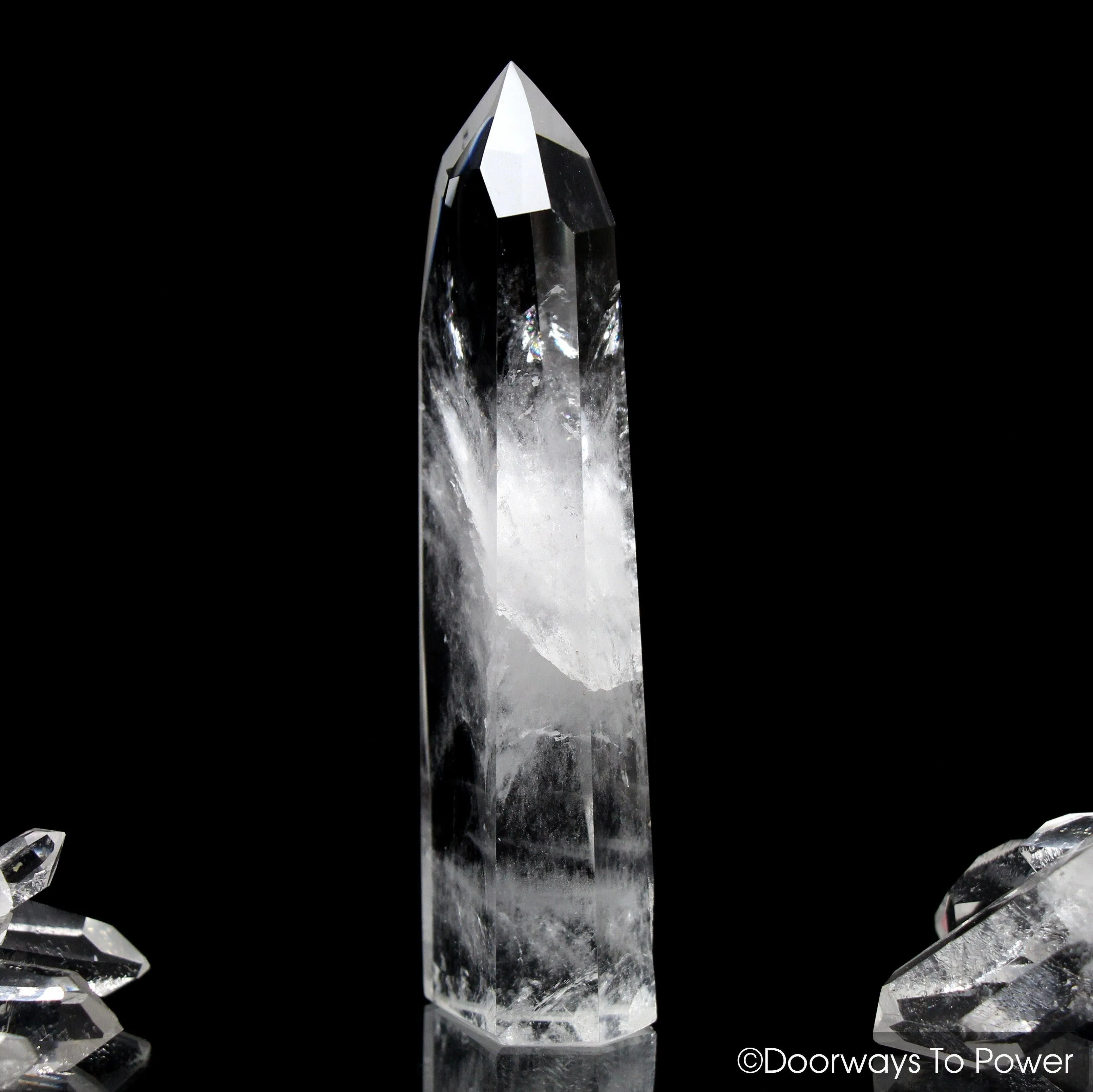 Clear Quartz Manifest Spirit Isis Crystal Point