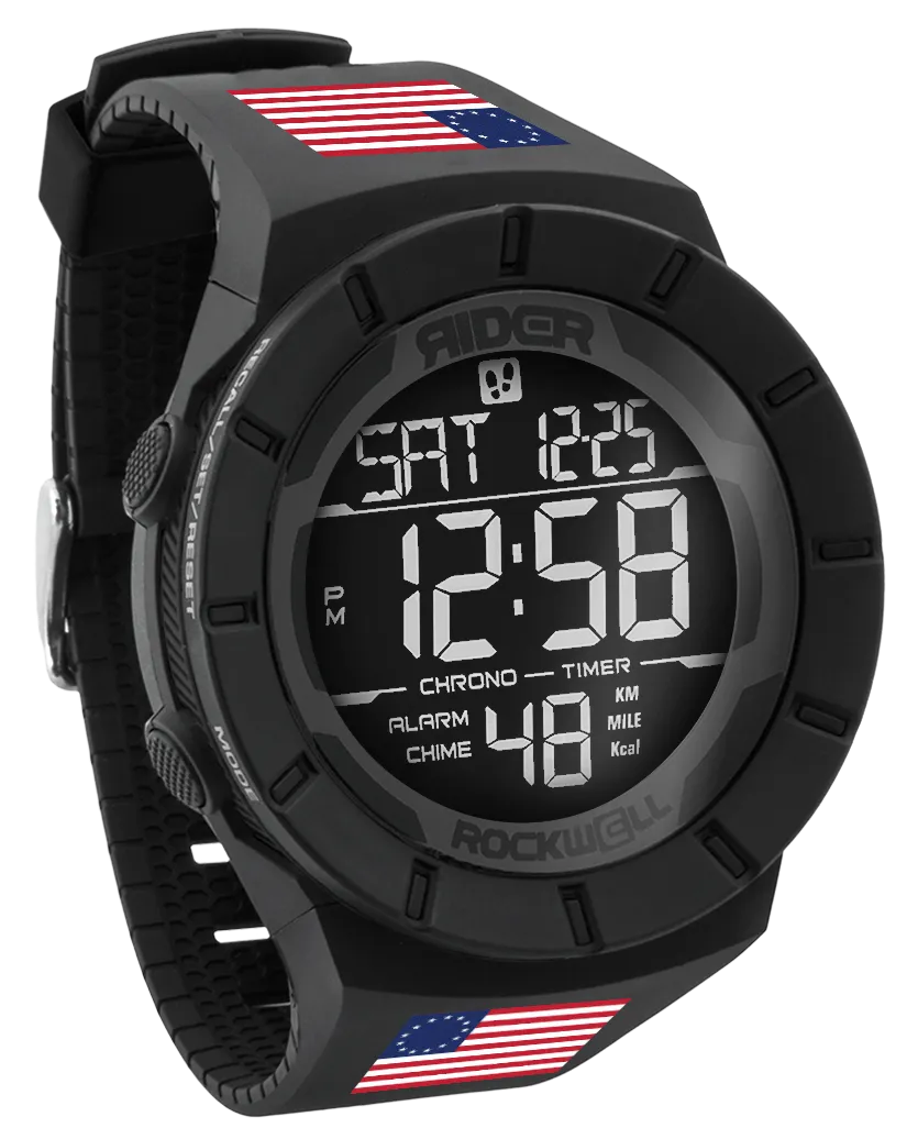 Coliseum Fit™ Betsy Ross Edition (Phantom Black) Watch