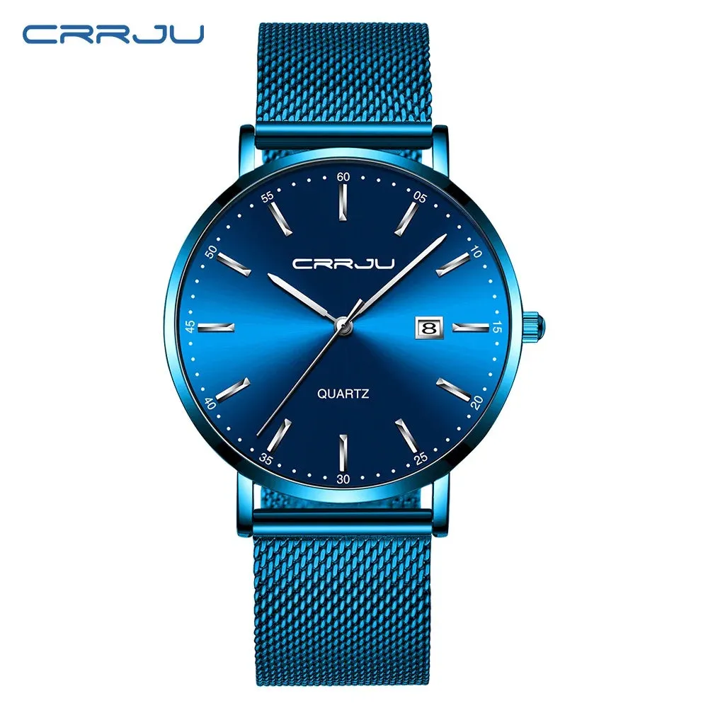 CRRJU Luxury Fashion Woman Bracelet Watch Women Casual Waterproof Quartz Ladies Dress Watches Gift Lover Clock Relogio Feminino