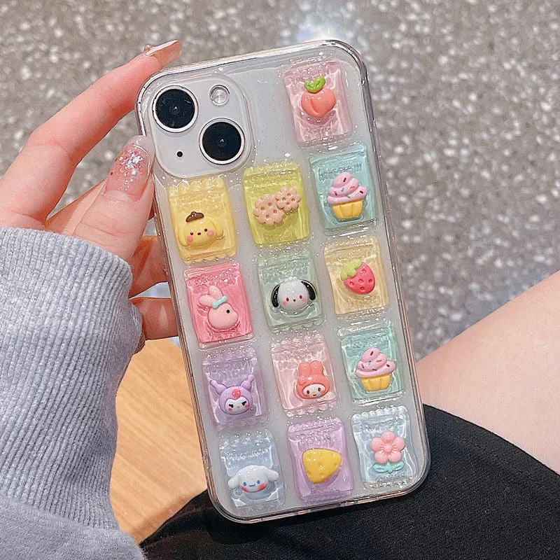 Cute Friends Candy iPhone Case