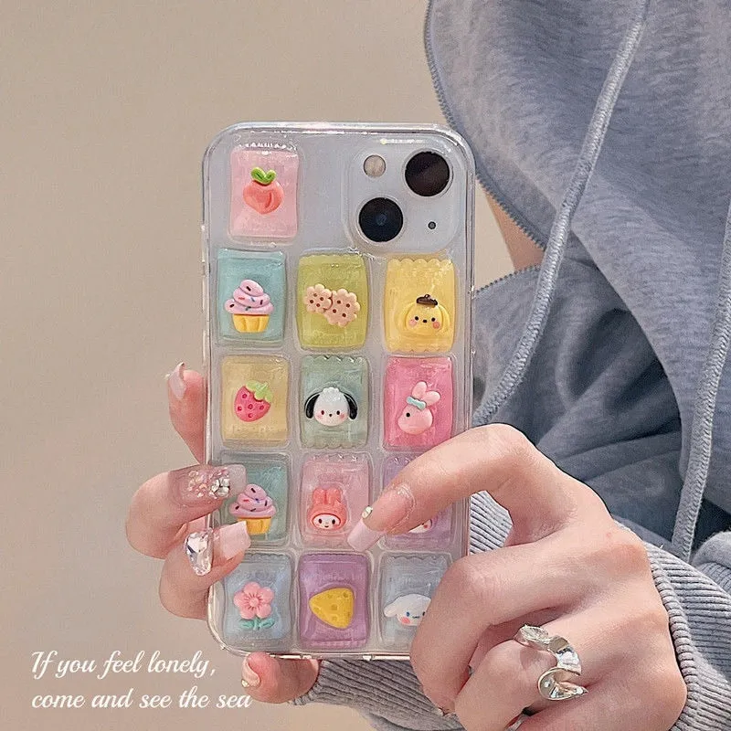 Cute Friends Candy iPhone Case