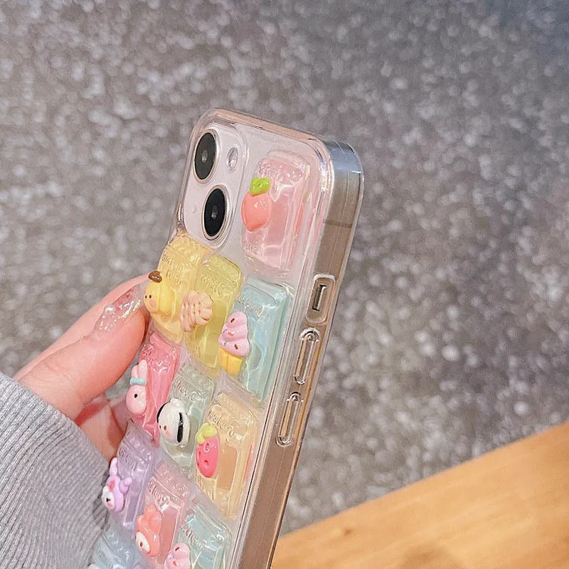 Cute Friends Candy iPhone Case