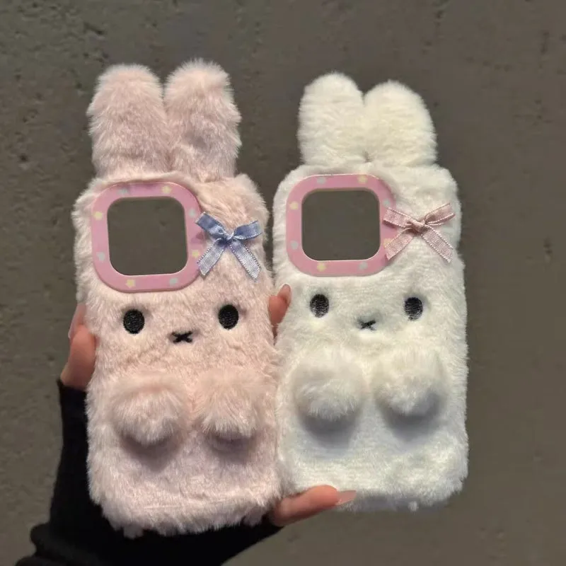 Cute Plush Bunny Phone Case KI686