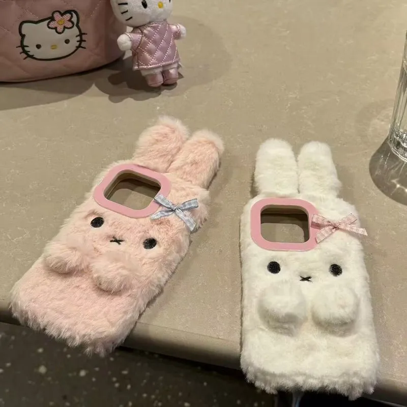 Cute Plush Bunny Phone Case KI686