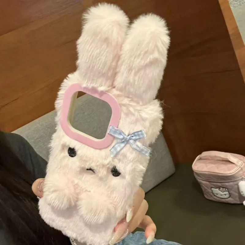 Cute Plush Bunny Phone Case KI686