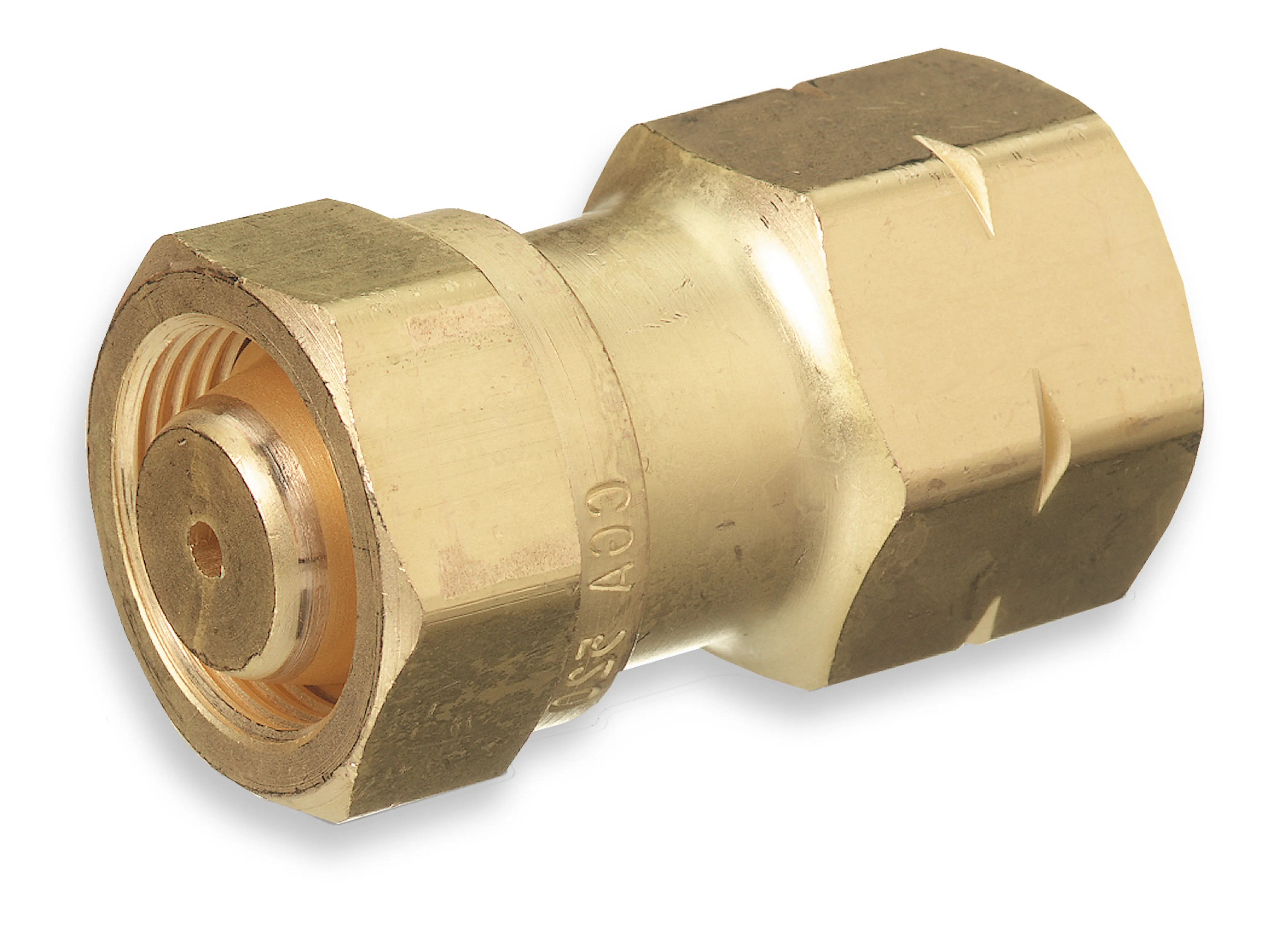 Cylinder to Regulator Acetylene Adaptors. CGA-200, CGA-300, CGA-510 and CGA-520