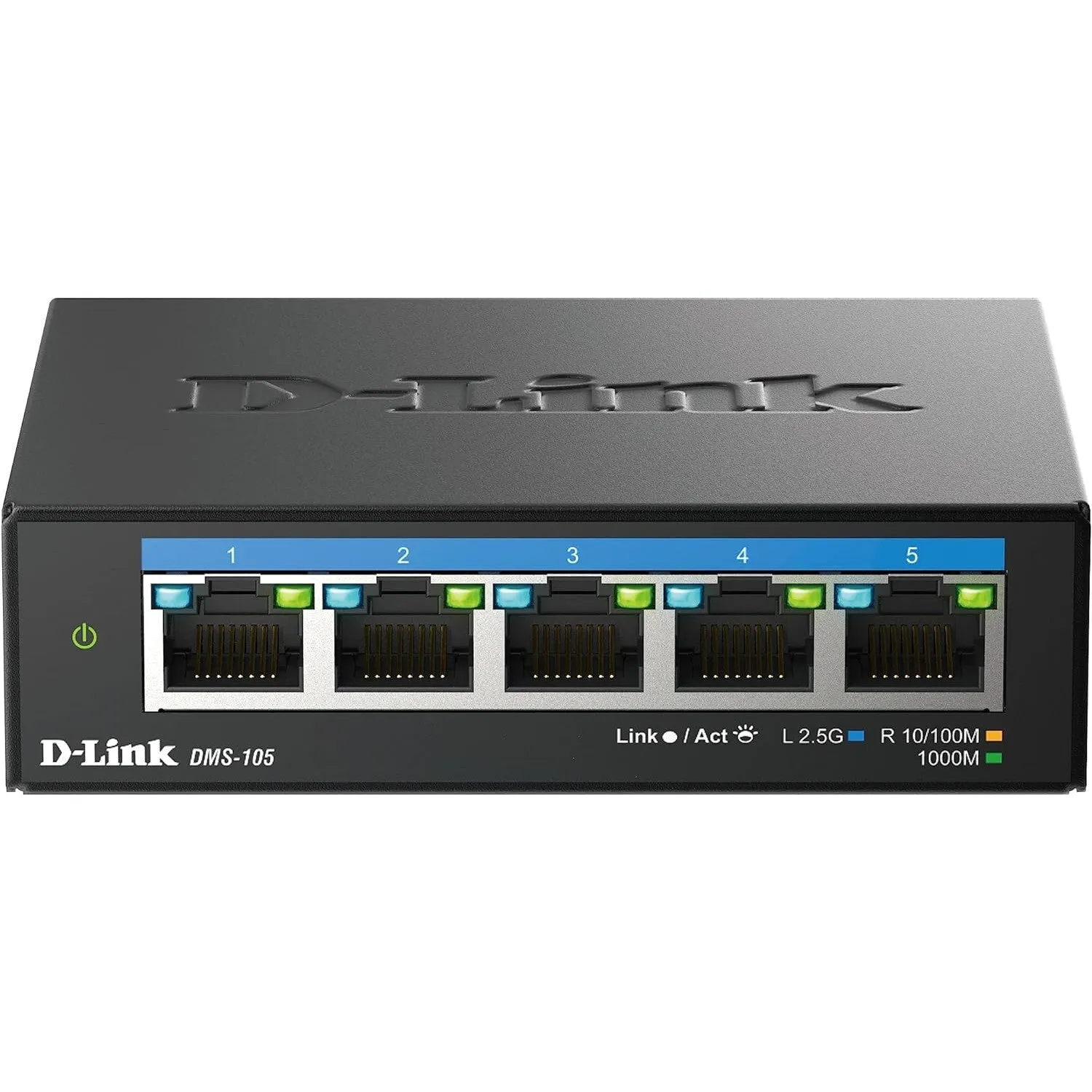 D-Link 5-Port 2.5G Multi-Gigabit Desktop Switch