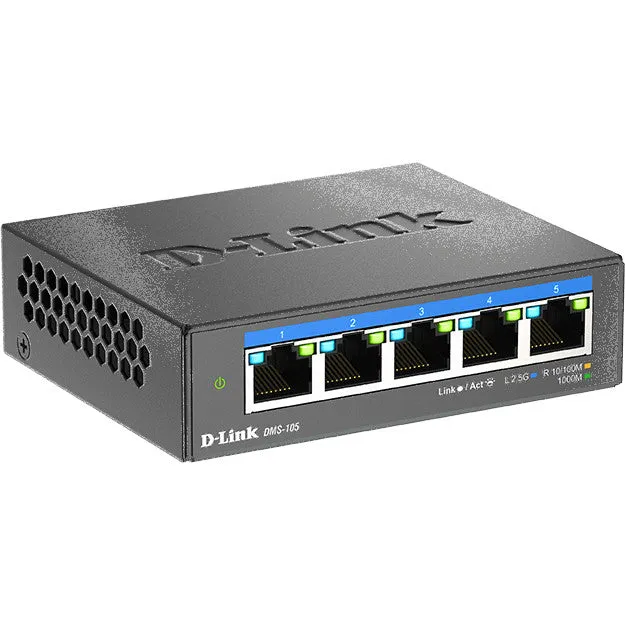 D-Link 5-Port 2.5G Multi-Gigabit Desktop Switch