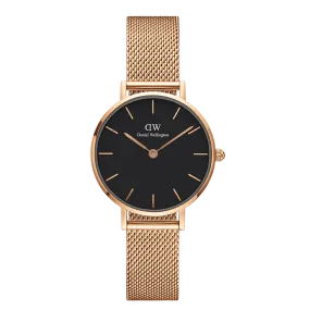 Daniel Wellington Ladies Rose Gold Petite Melrose Watch DW00100303