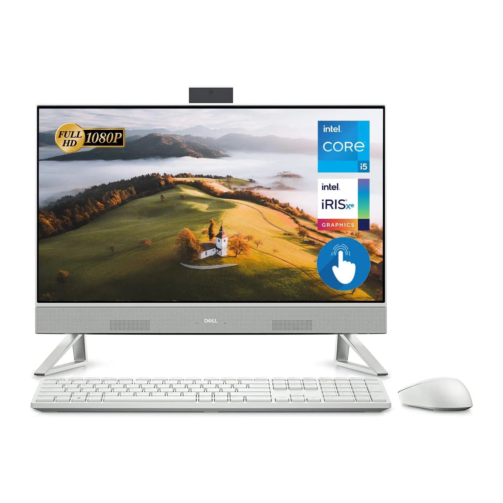 Dell Inspiron I5410-5969WHT-PUS Core i5-1235u 23.8" Touchscreen Aio Desktop Computer Offers (Brand New)