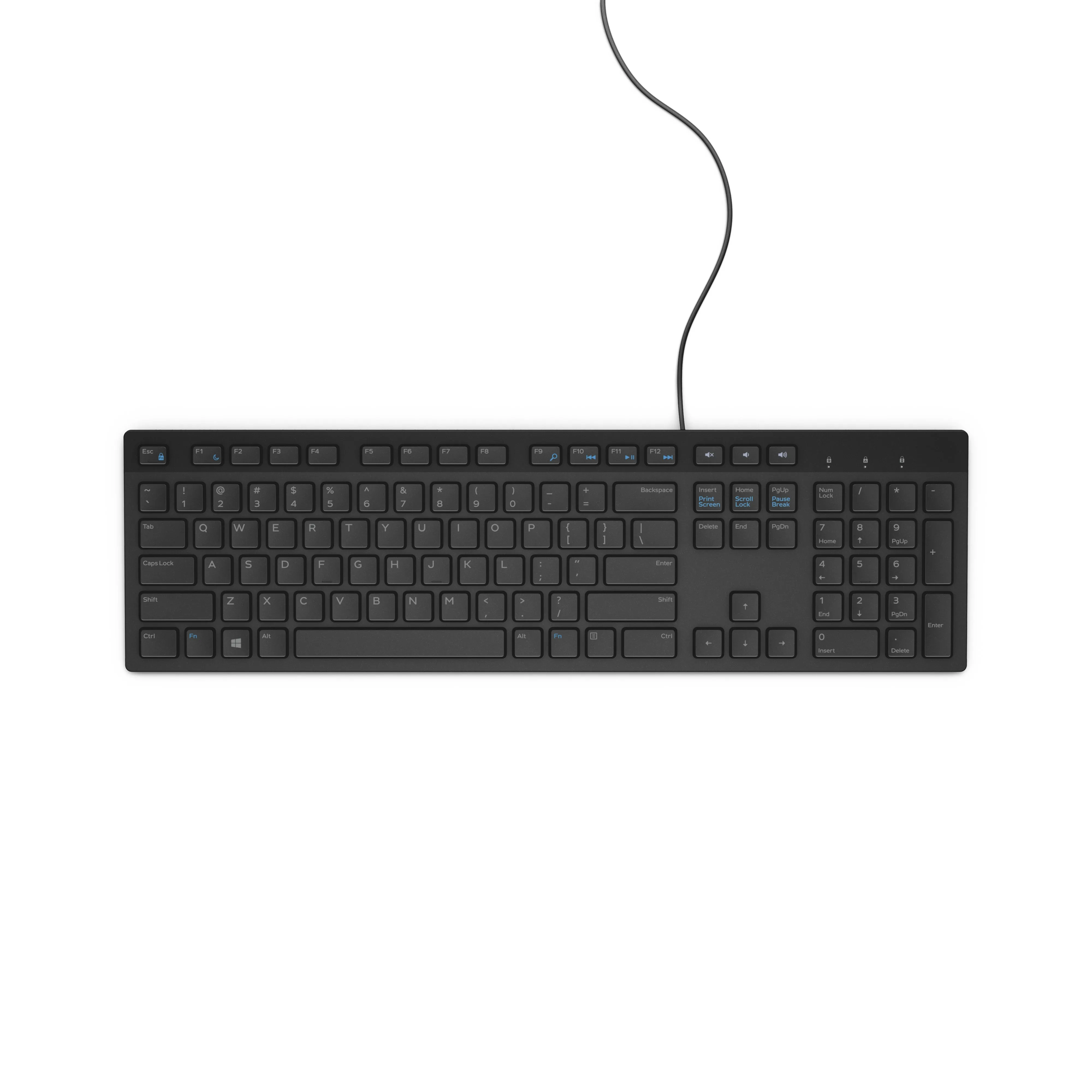 Dell Keyboard Kb216 - English Layout - Black