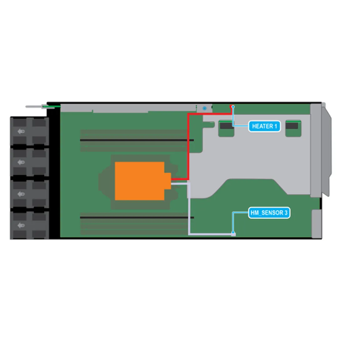 Dell Rugged Heat Manager subsystem (HM) for XR8620t