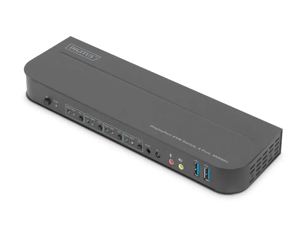 Digitus - Kvm / Audio Switch - 4 Ports