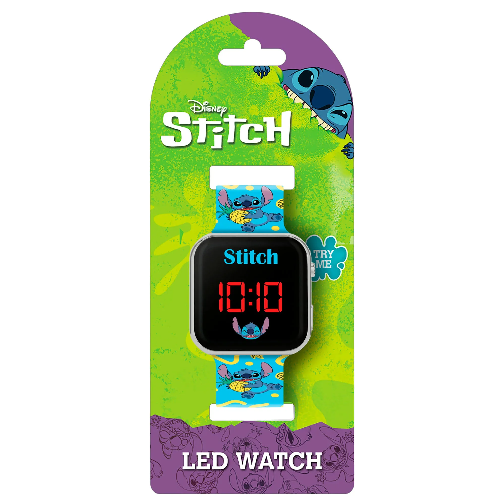 Disney Lilo and Stitch Blue Strap LED Digital Watch