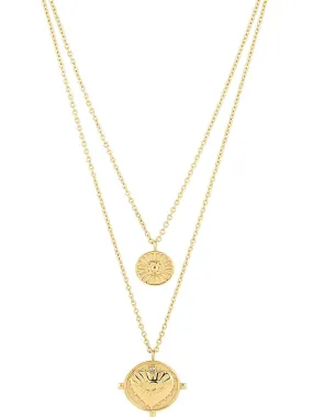 Double Layered Edina Necklace