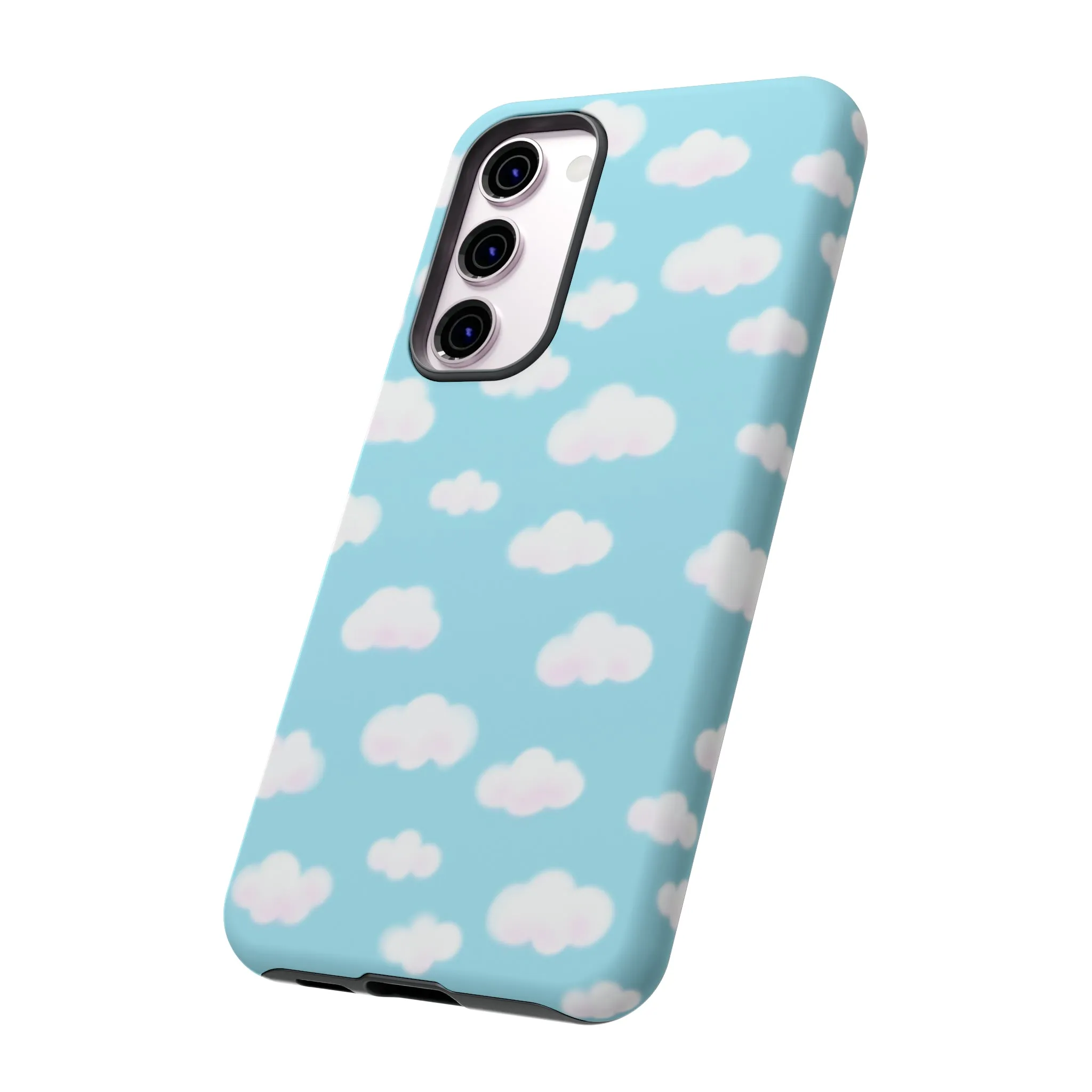 Dreamy Clouds Tough Phone Case (Sky Blue)