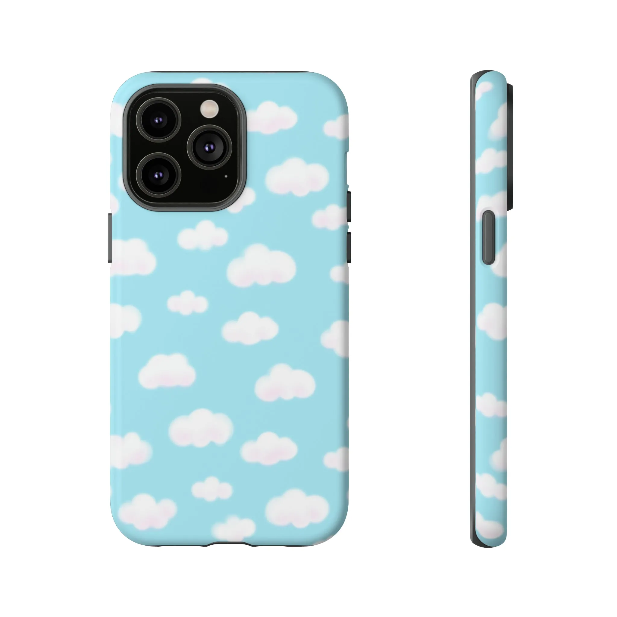 Dreamy Clouds Tough Phone Case (Sky Blue)