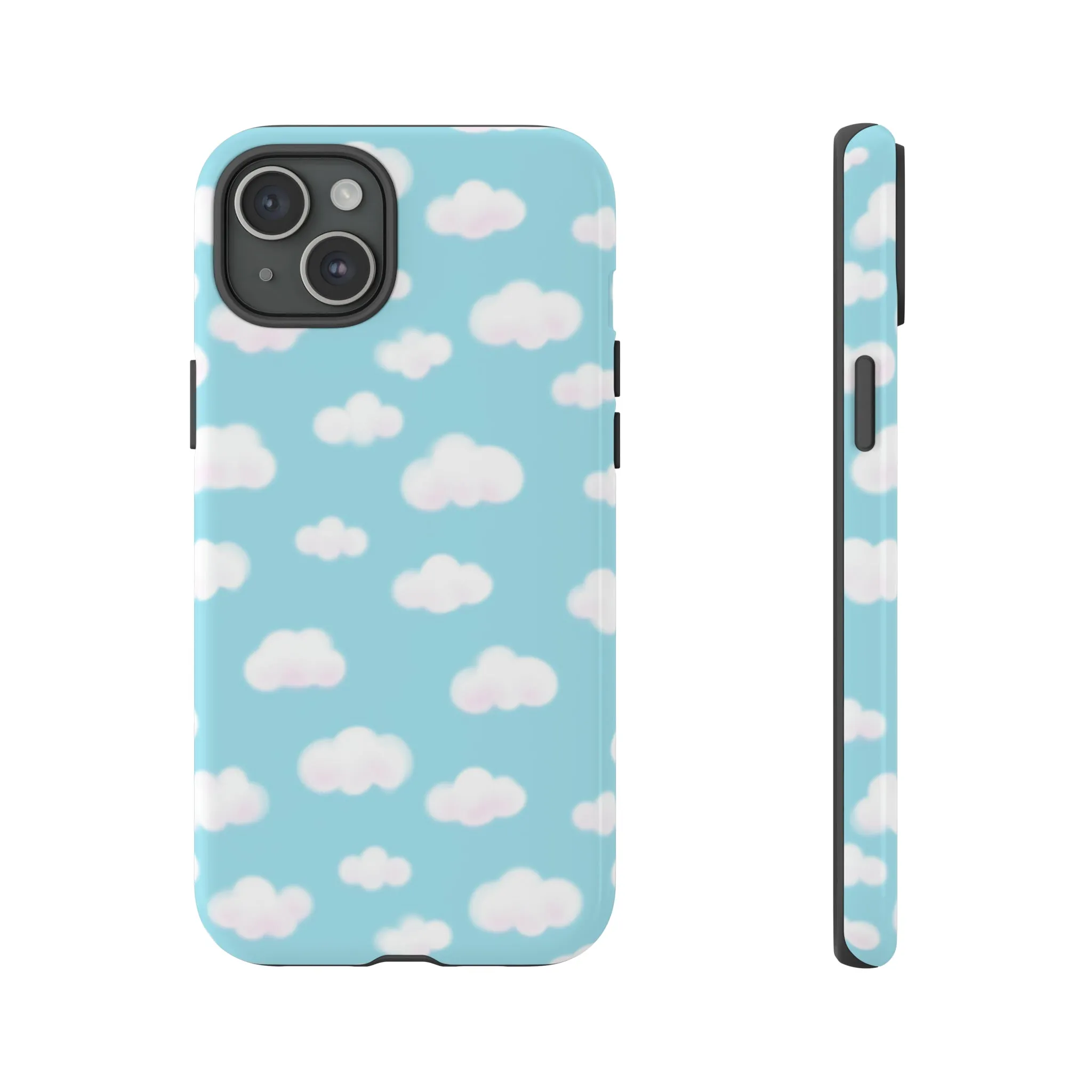 Dreamy Clouds Tough Phone Case (Sky Blue)