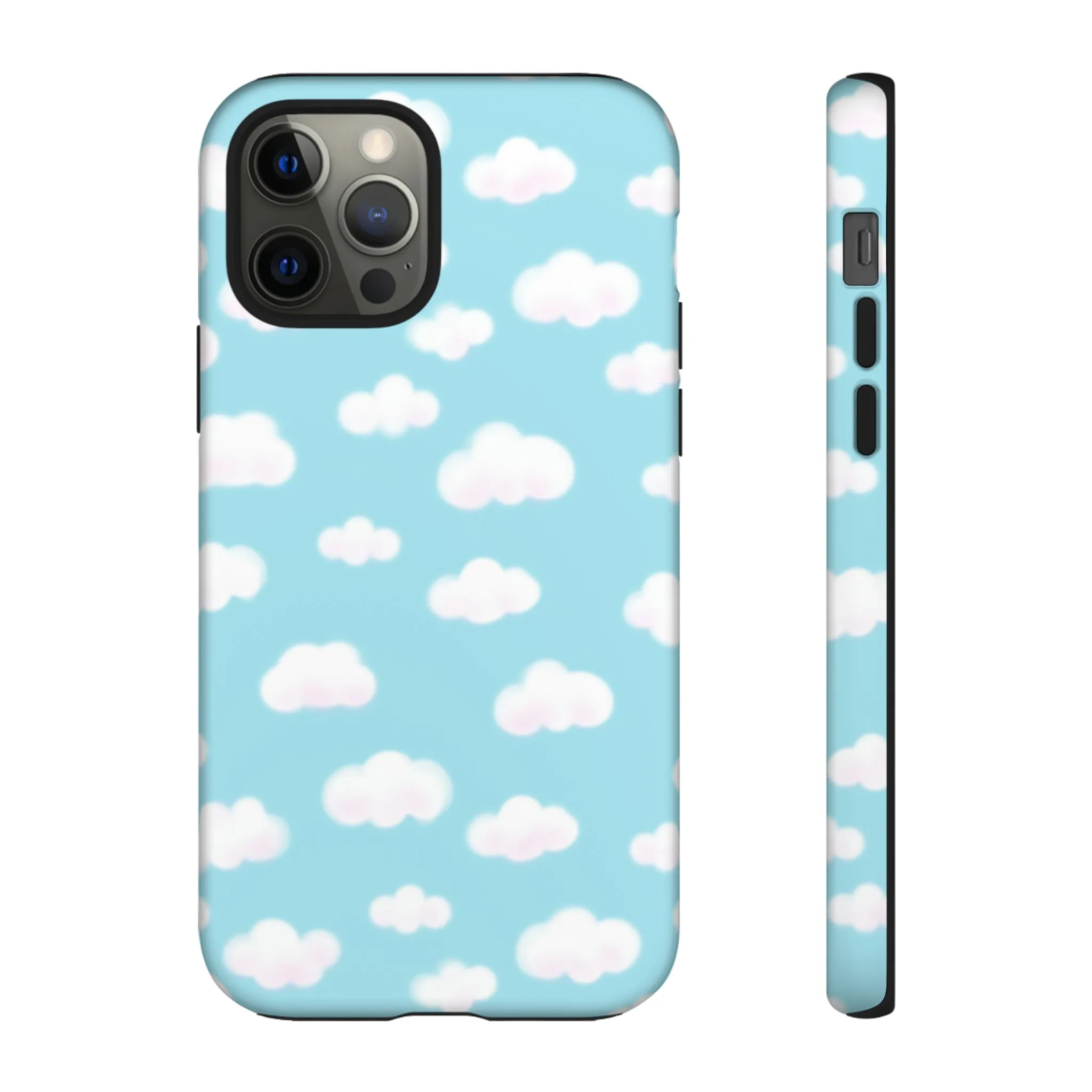 Dreamy Clouds Tough Phone Case (Sky Blue)