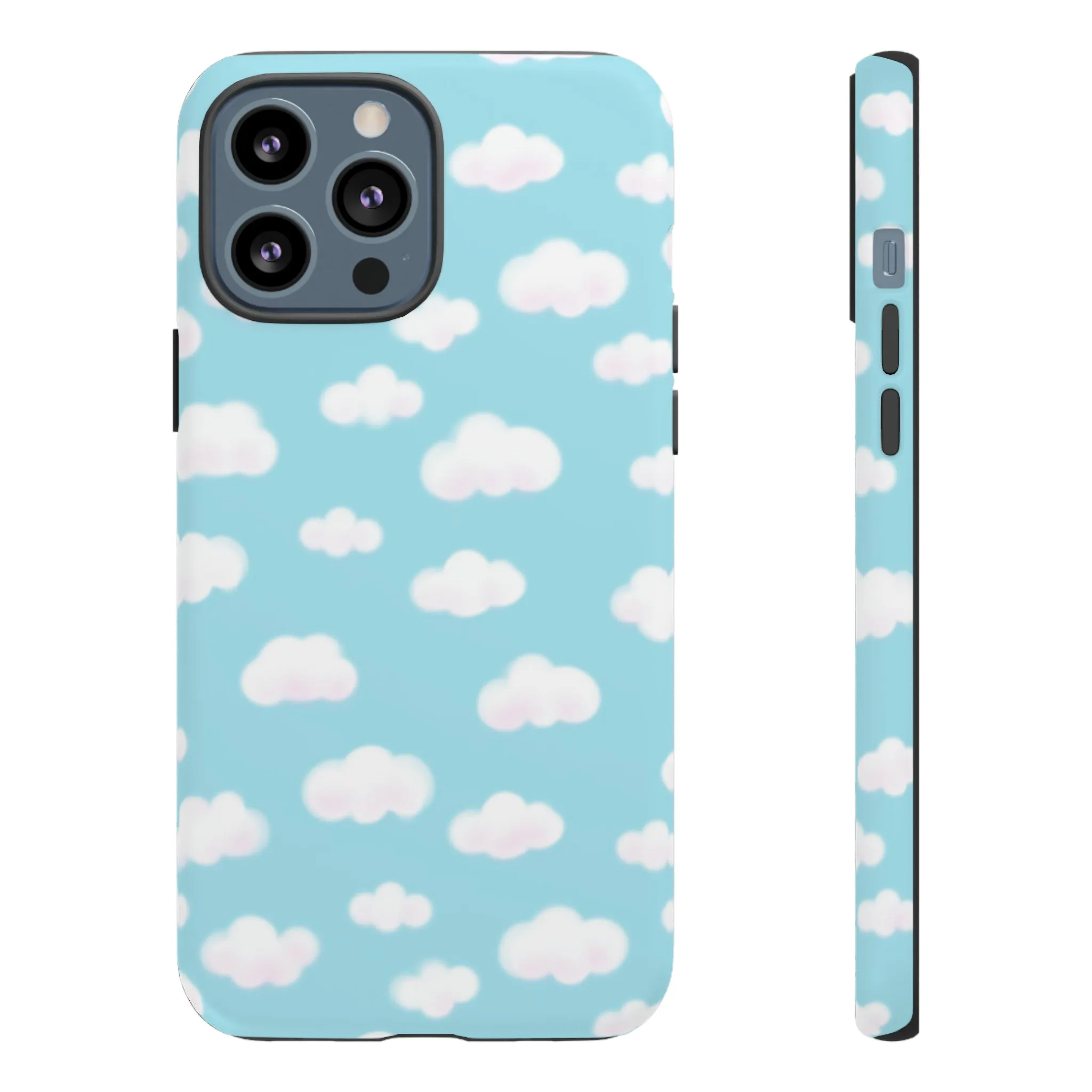 Dreamy Clouds Tough Phone Case (Sky Blue)